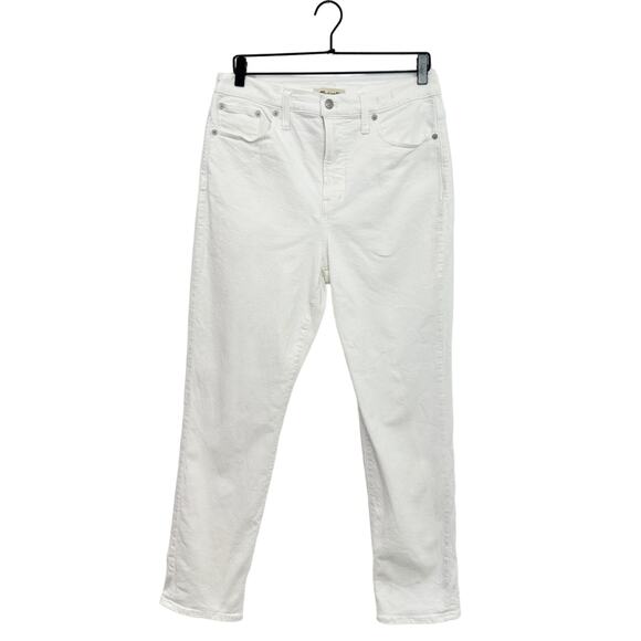 Madewell The Perfect Vintage Jean Tile White High Rise Size 29 preppy - Picture 2 of 11